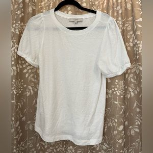 Loft white blouse